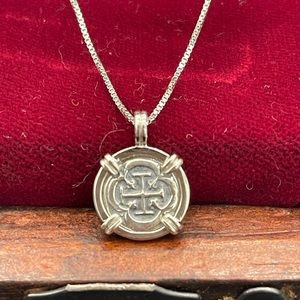 Atocha shipwreck treasure Mel fisher coin necklace